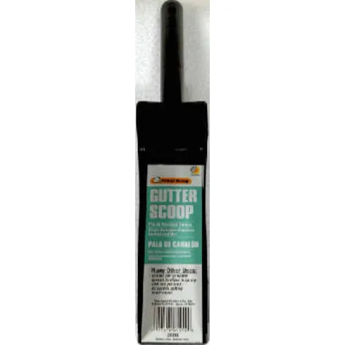 Frost King GS316 Plastic Gutter Scoop, 2-1/2", Black