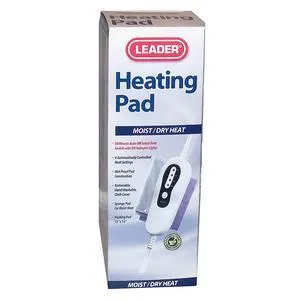 Leader Electric Moist/Dry Heating Pad, 12" x 14"